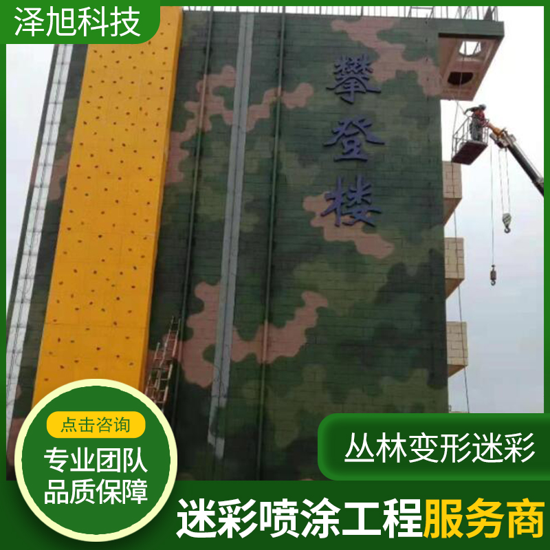 叢林變形迷彩噴涂